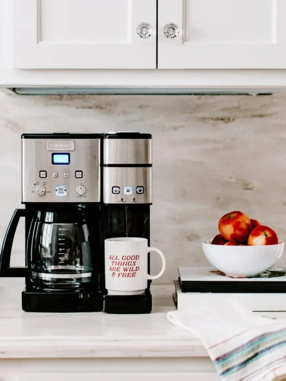 Cuisinart Coffee Center 12-Cup Single Serve & Carafe Coffee Maker – Black/Stainl